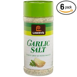 Lawrys Garlic Salt with Parsley, 11-Ounce Bottles (Pack of 6) by Lawry