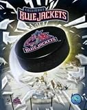 Columbus Blue Jackets NHL 8x10 Photograph Team Logo and Hockey Puck