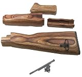 New Tapco AK-47 Romanian Wood Furniture Set Brown Laminate Consistent Smooth Finish