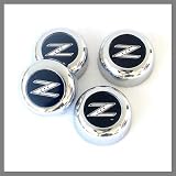 Nissan 350Z Z Logo Chrome License Plate Screw Covers