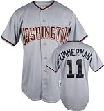 Ryan Zimmerman Washington Nationals Home Grey MLB Player Replica Jersey