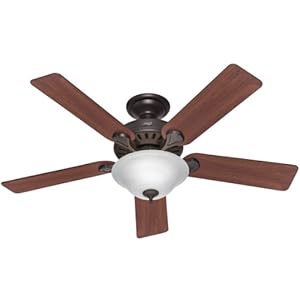 Hunter 28724 Pro's Best 52-inch 5-blade Single Light Five Minute Ceiling Fan