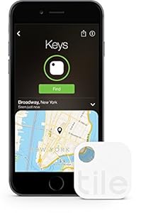 Tile (Gen 2) - Phone Finder. Key Finder. Item Finder  - 1 Pack