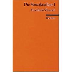 Die Vorsokratiker I