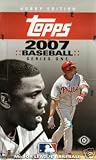 2007 Topps Series 1 Baseball Hobby Box (Possibly includes Derek Jeter/Mickey Mantle/George Bush Special Discontinued Card)