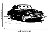 Vinyl Wall Art Decal Sticker Classic Antique Car Decoration