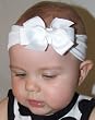 Nylon Baby Bow Headband