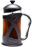 Bruntmor, JONAX French Press 34-Ounce Heat Resistant Glass (Boiling Water) & Stainless Steel Plunger, Double Screens