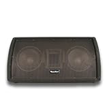 Seismic Audio - Dual 8 Monitor Floor, Studio, or Stage use - PA/DJ Speakers - Band, Drummer, Wedding, Church, Club use