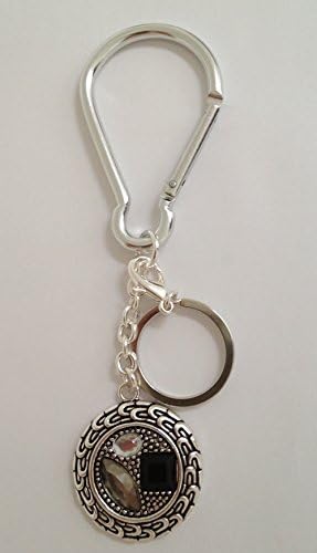 Keys Aqui Designer Circle Key Finder ~ Easily Find Your Keys. Add Bling To Your Key Ring &amp; Your Purse. Key Finding Made Quick &amp; Easy