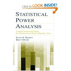 Statistical Power Analysis: A Simple and General Model for Traditional and Modern Hypothesis Tests: 2