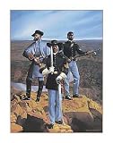 Sentinels By Edward Clay Wright Jr.. Highest Quality Art Print Poster.