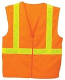 Port Authority - Safety Vest, Orange, XX-Large/ XXX-Large