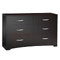 Chocolate Double Dresser