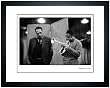 Duke Ellington & Dizzy Gillespie in the Studio, 1959 - Fine Art Print Duke Ellington & Dizzy Gillespie in the Studio, 1959 - Fine Art Print