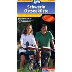 ADFC Regionalkarten, Schwerin, Ostseek�ste: Alle Radtouren f�r Wochenendtour und Tagesausflug