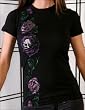 Sinful Clothing - Women's Arrow Baby Tee in Black S951 - Sinful