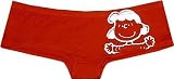 Peanuts - Lucy Silhouette / Name Red panties for women