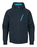 Bench Herren Jersey / Fleece Jacke RICH ZIP THRU HOODY, total eclipse, S, BMEA1050C_NY031-TQ006