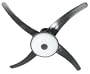 Hunter 23534 Oceanus 60-Inch Graphite Finish Remote Control Ceiling Fan