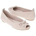Aerosoles Women's Whisper Peep Toe Flat,Pink,8 M
