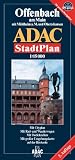 ADAC Stadtplan Offenbach am Main 1 : 15 000.