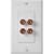 HiFi Works 30021 HFWWP-2 2-Connection Speaker Wallplate