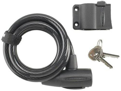 Buy Kryptonite Kryptokeeper Coil Cable Lock 6 x 1 2 With Bracket Black by Kryptonite