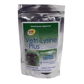 Vetri-Lysine Plus Soft Chews 4.23oz