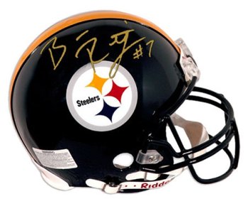 Ben Roethlisberger Hand Signed Steelers Proline Helmet