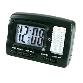 Travel Alarm Clock by Timex