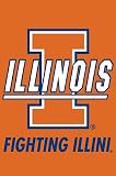 Illinois Fighting Illini - Logo - College, Ncaa Poster