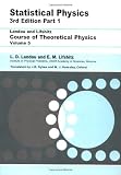 Statistical Physics, Third Edition, Part 1: Volume 5 (Course of Theoretical Physics, Volume 5)
