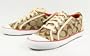 Coach Barrett Signature Khaki / Natural Sneaker Sz 8