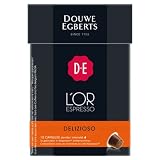 Douwe Egberts L�OR Espresso Delizioso, 10 Capsules, Machines � Caf� Nespresso compatiblespar L�OR Espresso