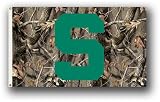 Michigan State Spartans Camouflage Real Tree Flag 3'X5' - NCAA