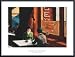 Chop Suey, Framed Art Print by Edward Hopper