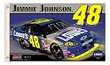 JIMMIE JOHNSON #48 2-SIDED 3 Ft. x 5 Ft. flag w/grommets