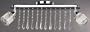 Canarm IT334A02CH9C Allure 2 Bulb Flush Mount Track Light, Chrome with Opalescent Glass