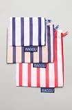Baggu The Small Zipper Bag Set in Stripes,Accessories for Women