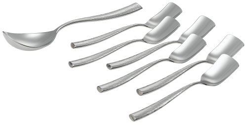Ricci Anvil 7-Piece Stainless Ice Cream Set