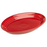 Fiesta 9-5 8-Inch 456 Small Oval Platter, Scarlet by Fiesta