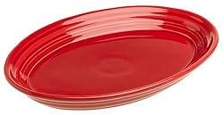 Fiesta 9-5/8-Inch Oval Platter, Scarlet