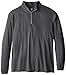 PGA TOUR Big and Tall Mens Golf Airflux Solid Long Sleeve 1/4 Zip Pullover
