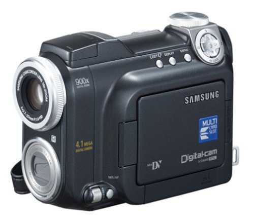 Samsung SCD6040 DuoCam MiniDV Camcorder w/10x Optical Zoom 4.1 MP Digital Still Camera