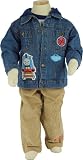 Thomas & Friends Toddler Boys 3pc Denim Jacket, Shirt & Corduroy Pants Set 2T-4T