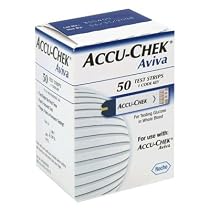 Roche Accu-chek Aviva Diabetes Monitoring Kit Test Strips