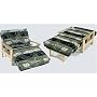 Venice Futon Twin Lounger with 8inch Quality Futon Mattress