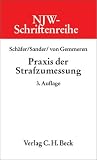 NJW-Schriftenreihe (Schriftenreihe der Neuen Juristischen Wochenschrift), H.51, Praxis der Strafzumessung