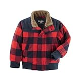 OSHKOSH(オシュコシュ) バッファロー チェック ボンバー ジャケット アウタージャケット 12歳【並行輸入】